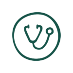 icon shows stethoscope